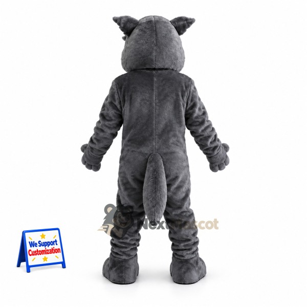 Wolf Mascot Costume - Gray for Homecoming