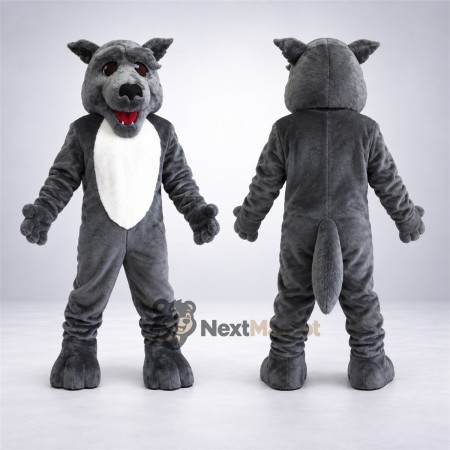 Wolf Mascot Costume - Gray for Homecoming Wolf Mascot Costume - Gray for Homecoming