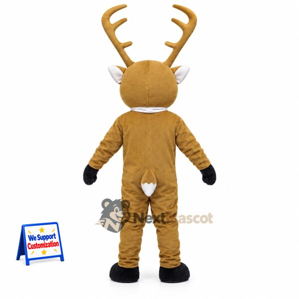 Deer Mascot Costume - Brown for Festival Parades Deer Mascot Costume - Brown for Festival Parades