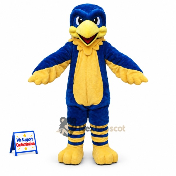 Bird Mascot Costume - Blue for Street Fairs