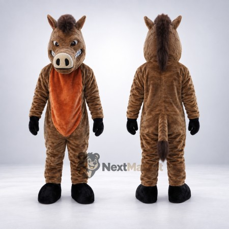 Boar Mascot Costume - Brown Boar Mascot Costume - Brown