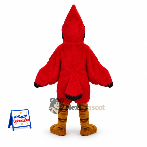 Cardinal Mascot Costume - Red for Street Fairs Cardinal Mascot Costume - Red for Street Fairs