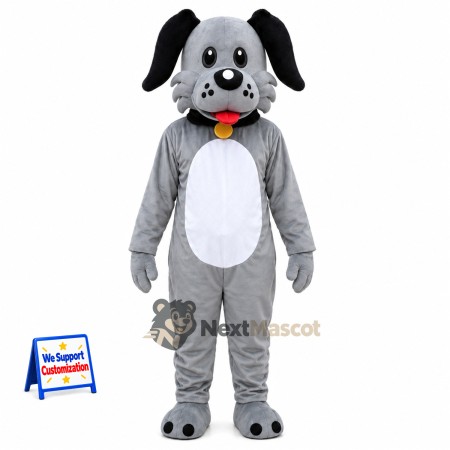 Dog Mascot Costume - Gray Dog Mascot Costume - Gray