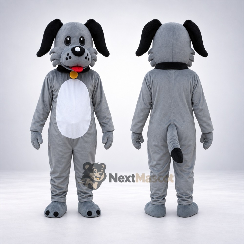 Dog Mascot Costume - Gray Dog Mascot Costume - Gray