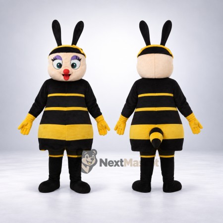Bee Girl Mascot Costume for Flower Festivals Bee Girl Mascot Costume for Flower Festivals
