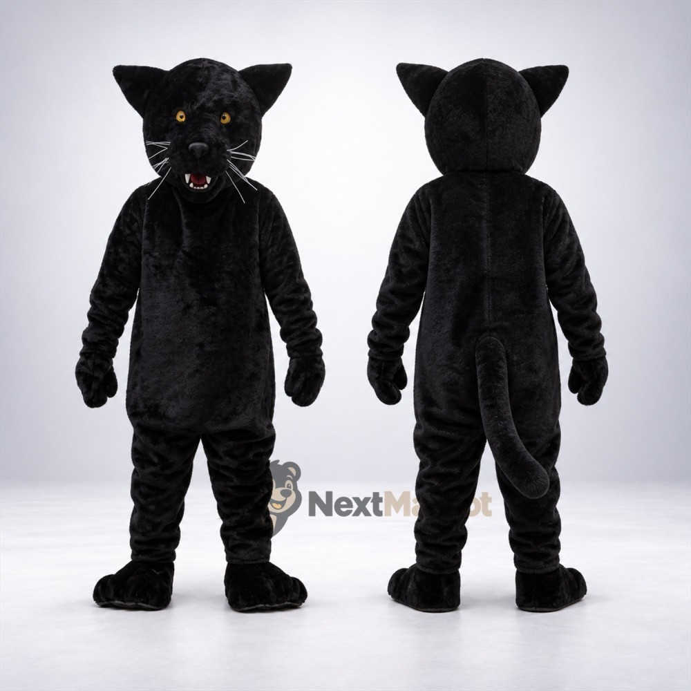 Panther Mascot Costume - Black for Fundraisers Panther Mascot Costume - Black for Fundraisers
