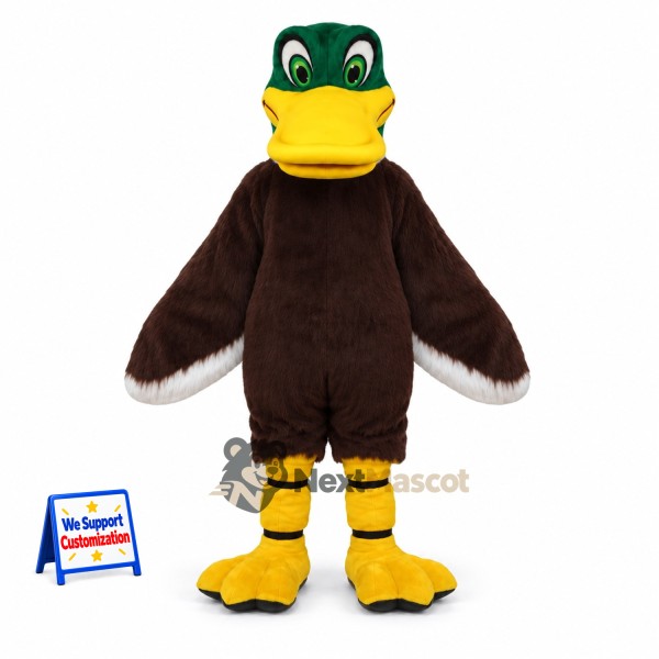 Mallard Duck Mascot Costume for Parades