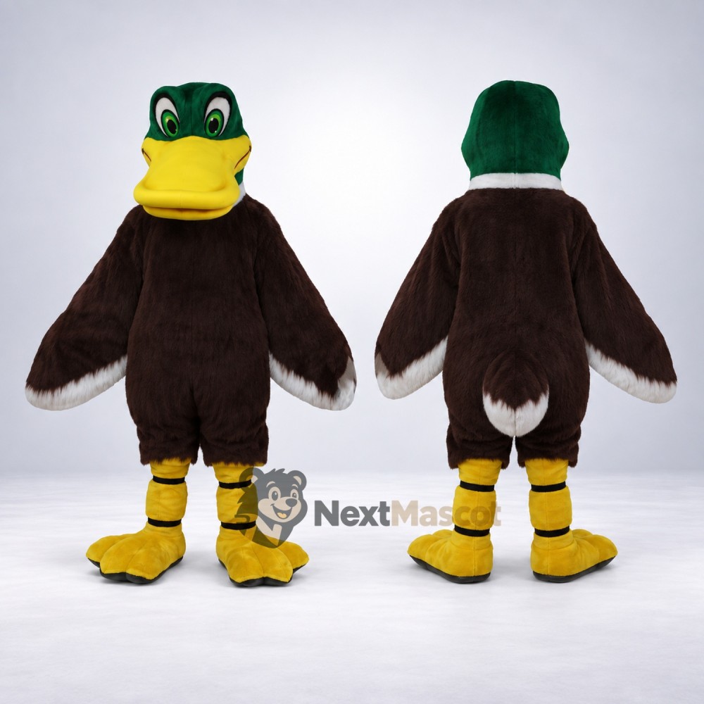 Mallard Duck Mascot Costume for Parades Mallard Duck Mascot Costume for Parades