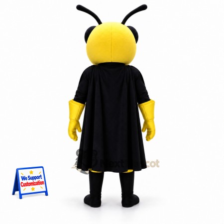 Wasp Mascot Costume - Muscular for School Events Wasp Mascot Costume - Muscular for School Events