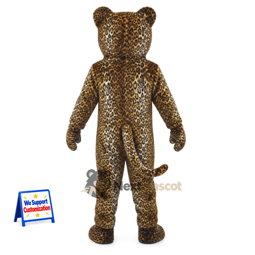 Leopard Mascot Costume - Spotted for Spring Events Leopard Mascot Costume - Spotted for Spring Events