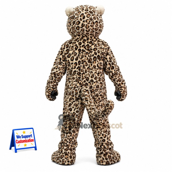 Leopard Mascot Costume - Spotted for Community Parades Leopard Mascot Costume - Spotted for Community Parades