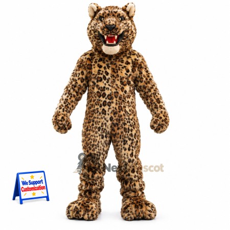Leopard Mascot Costume - Spotted for School Parades Leopard Mascot Costume - Spotted for School Parades