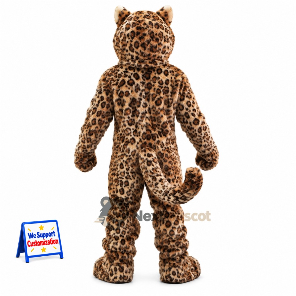 Leopard Mascot Costume - Spotted for School Parades Leopard Mascot Costume - Spotted for School Parades
