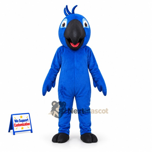 Parrot Mascot Costume - Blue for Parades