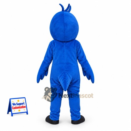 Parrot Mascot Costume - Blue for Parades Parrot Mascot Costume - Blue for Parades