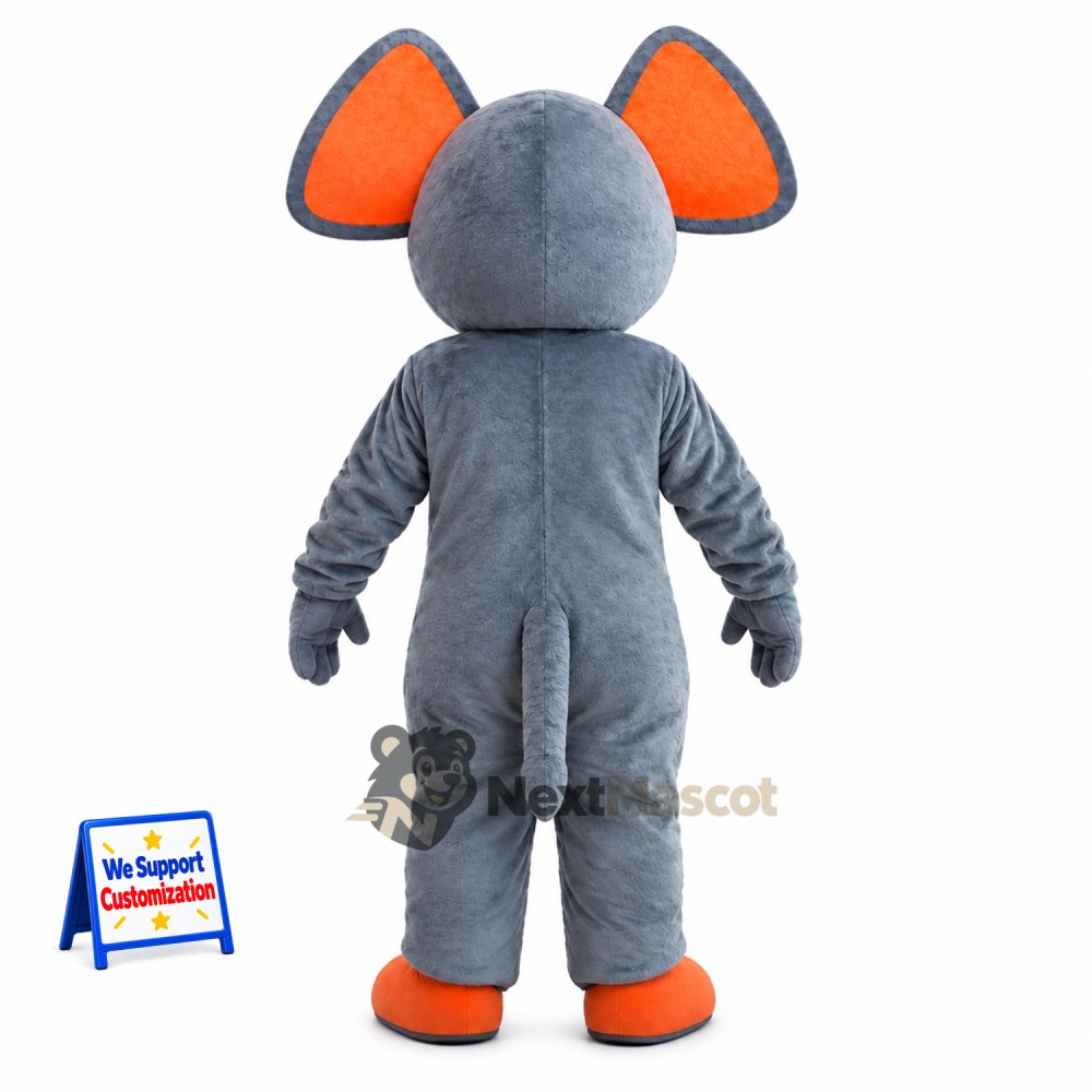 Elephant Mascot Costume - Gray for Summer Events Elephant Mascot Costume - Gray for Summer Events