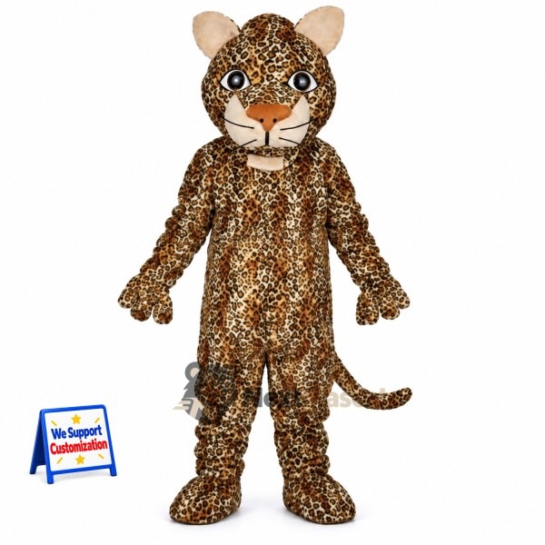 Leopard Mascot Costume - Spotted for Town Festivals