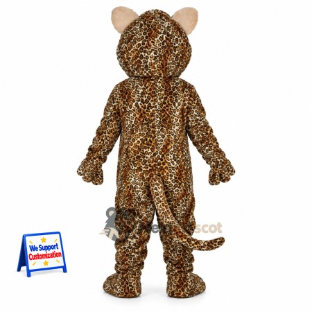 Leopard Mascot Costume - Spotted for Town Festivals Leopard Mascot Costume - Spotted for Town Festivals