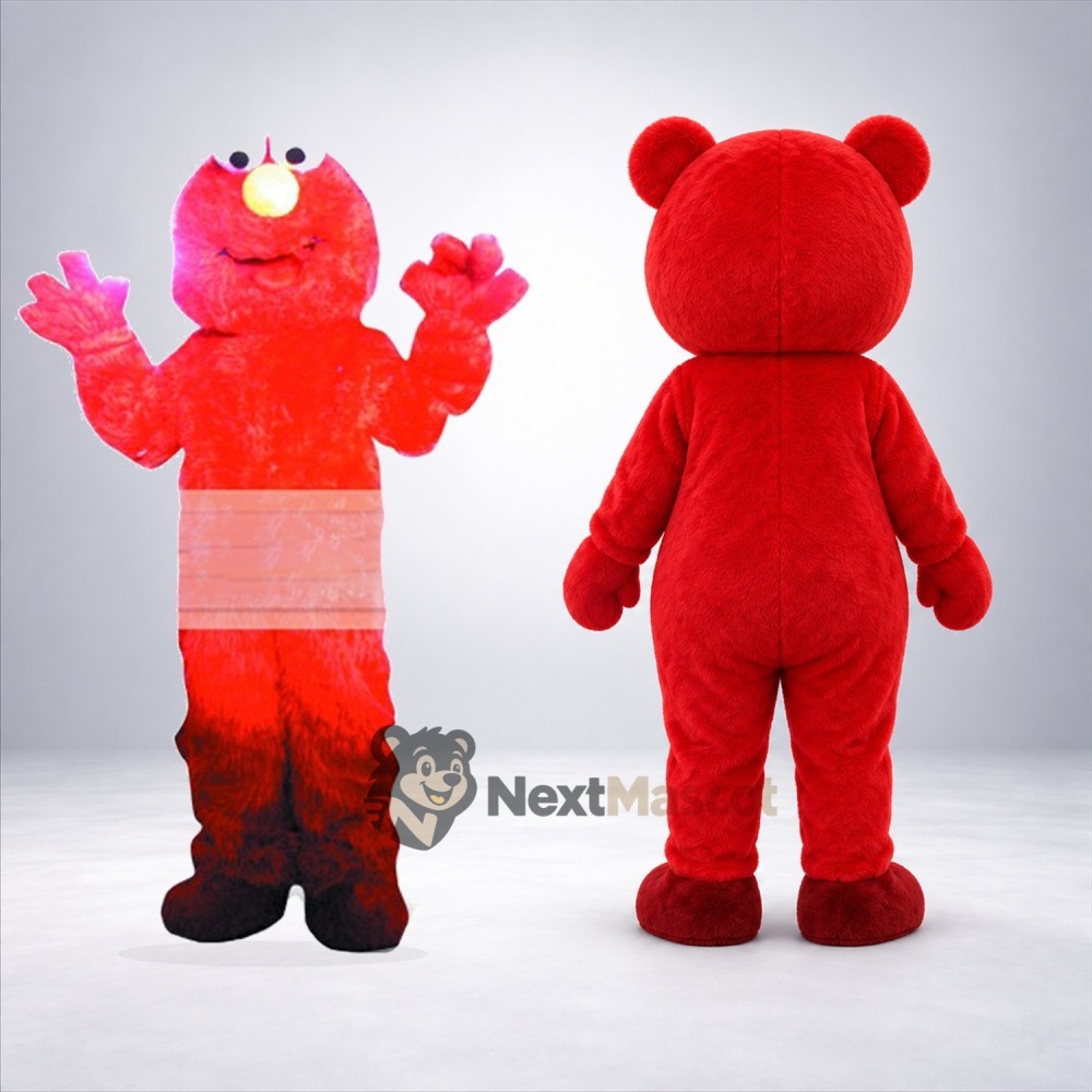 Monster Mascot Costume - Red Monster Mascot Costume - Red