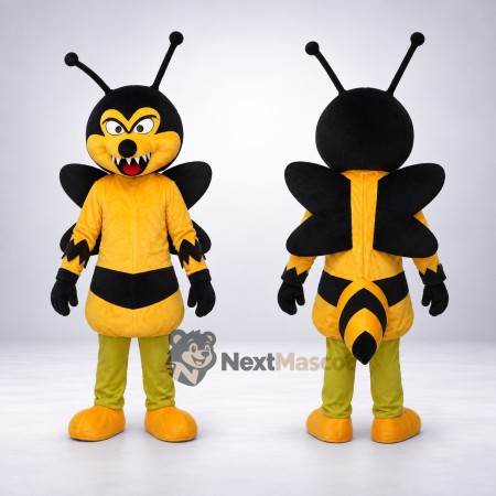 Wasp Mascot Costume - Yellow for Sports Days Wasp Mascot Costume - Yellow for Sports Days
