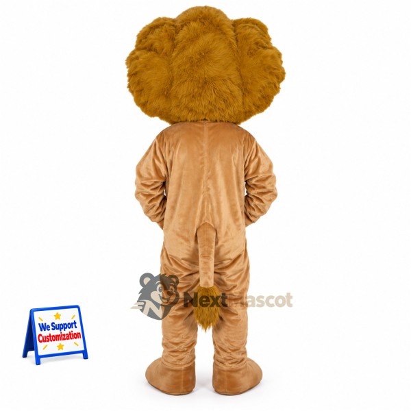 Lion Mascot Costume - Tan for School Spirit Lion Mascot Costume - Tan for School Spirit