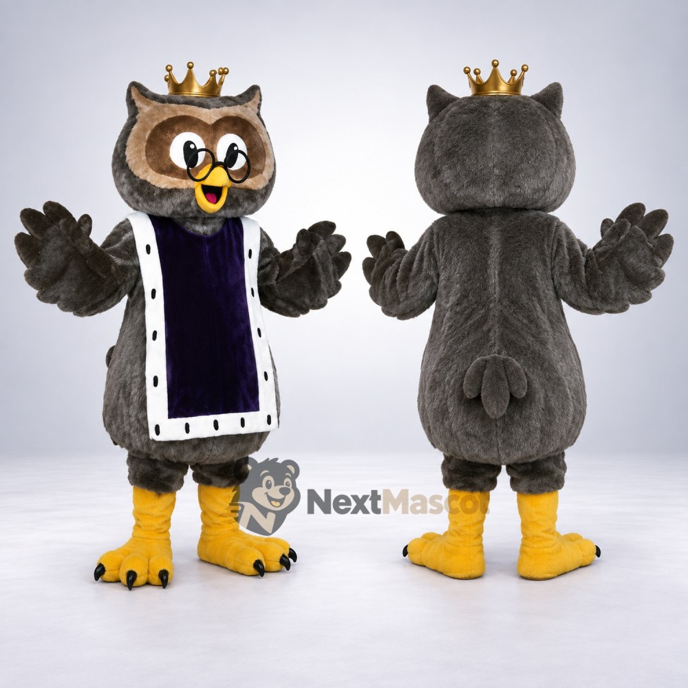 Owl Mascot Costume - Royal Style Owl Mascot Costume - Royal Style