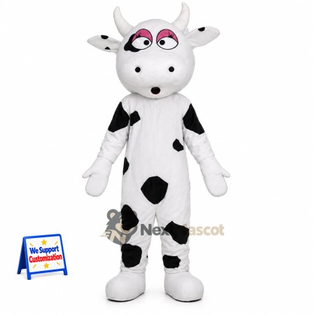 Cow Mascot Costume - Spotted for School Assemblies