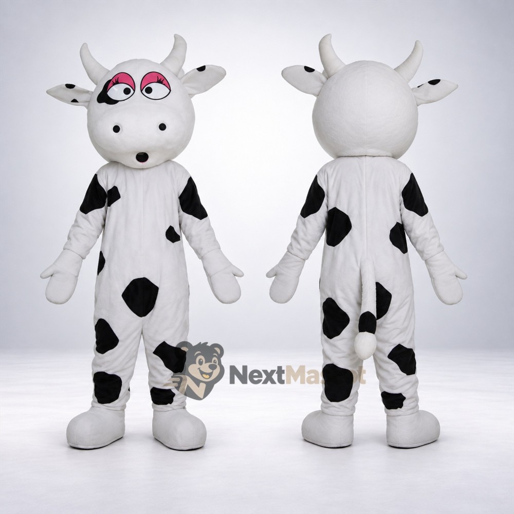 Cow Mascot Costume - Spotted for School Assemblies