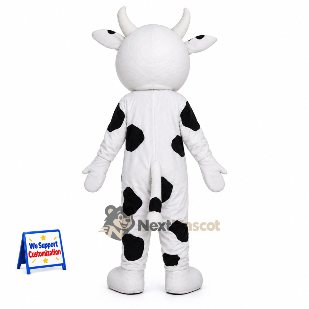 Cow Mascot Costume - Spotted for School Assemblies