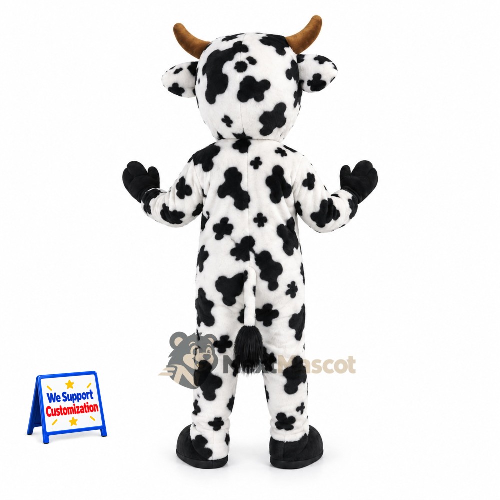 Cow Mascot Costume - Spotted for School Open Days Cow Mascot Costume - Spotted for School Open Days