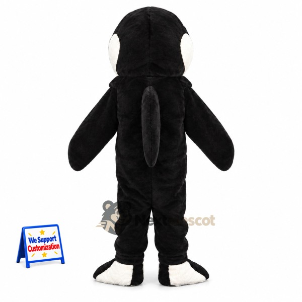 Orca Mascot Costume - Black and White for Aquarium Events Orca Mascot Costume - Black and White for Aquarium Events