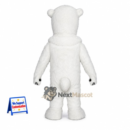 Polar Bear Mascot Costume for Fairs Polar Bear Mascot Costume for Fairs