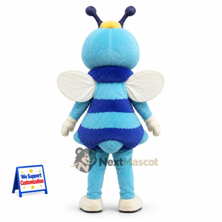 Bee Mascot Costume - Blue Bee Mascot Costume - Blue