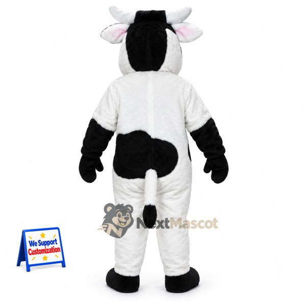 Cow Mascot Costume - Spotted for Campus Parades Cow Mascot Costume - Spotted for Campus Parades