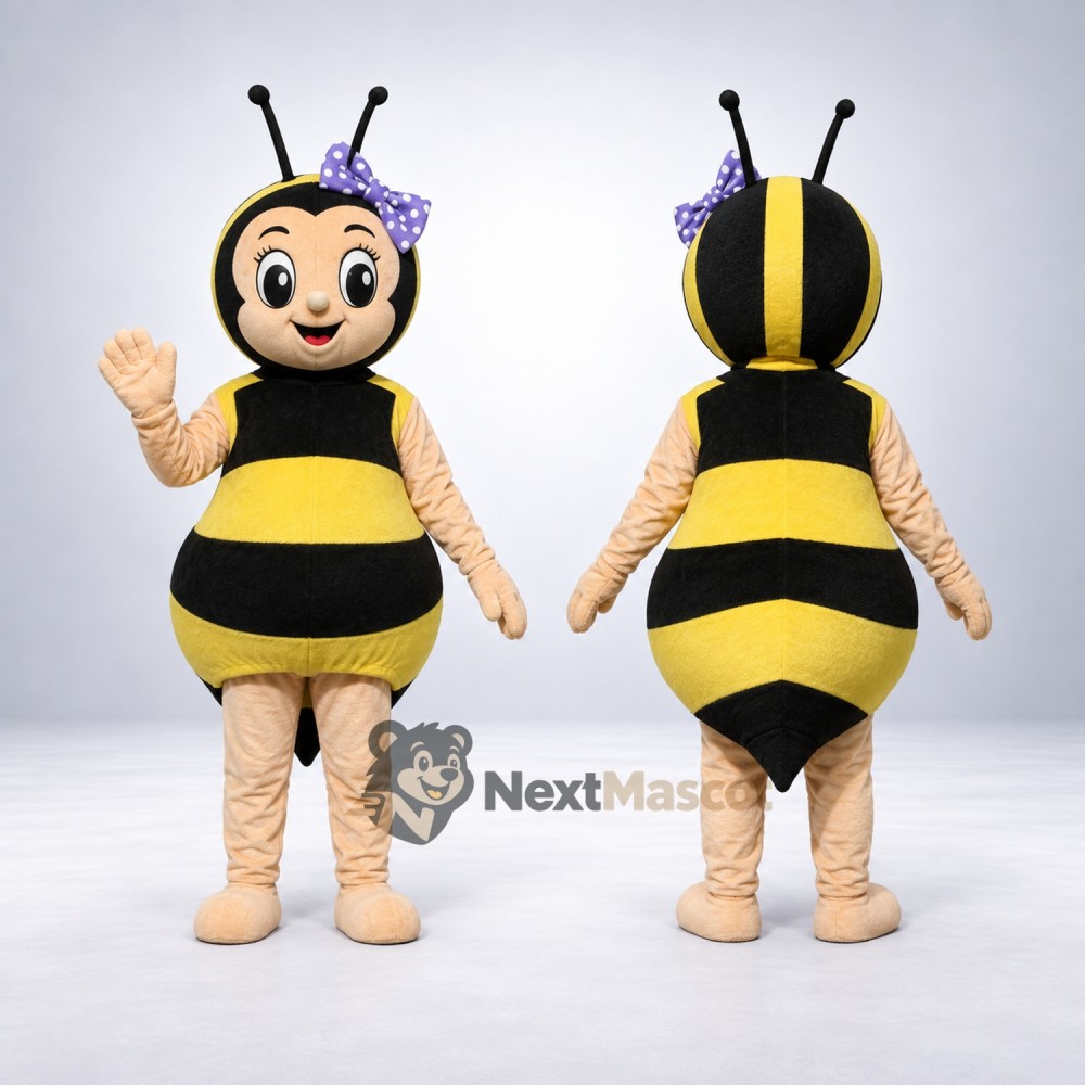Bee Girl Mascot Costume for Garden Shows Bee Girl Mascot Costume for Garden Shows