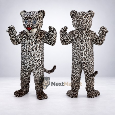 Leopard Mascot Costume - Spotted for Family Festivals Leopard Mascot Costume - Spotted for Family Festivals