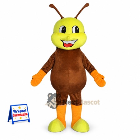 Ant Mascot Costume - Brown for Parades