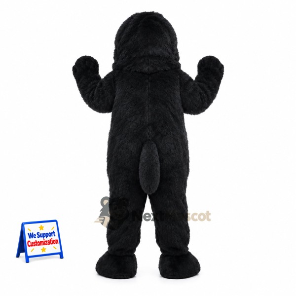 Gorilla Mascot Costume - Black for Street Fairs Gorilla Mascot Costume - Black for Street Fairs