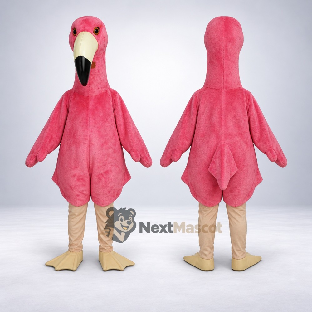 Flamingo Mascot Costume - Pink for Festivals Flamingo Mascot Costume - Pink for Festivals