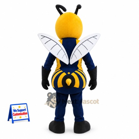 Wasp Mascot Costume - Blue and Yellow Wasp Mascot Costume - Blue and Yellow