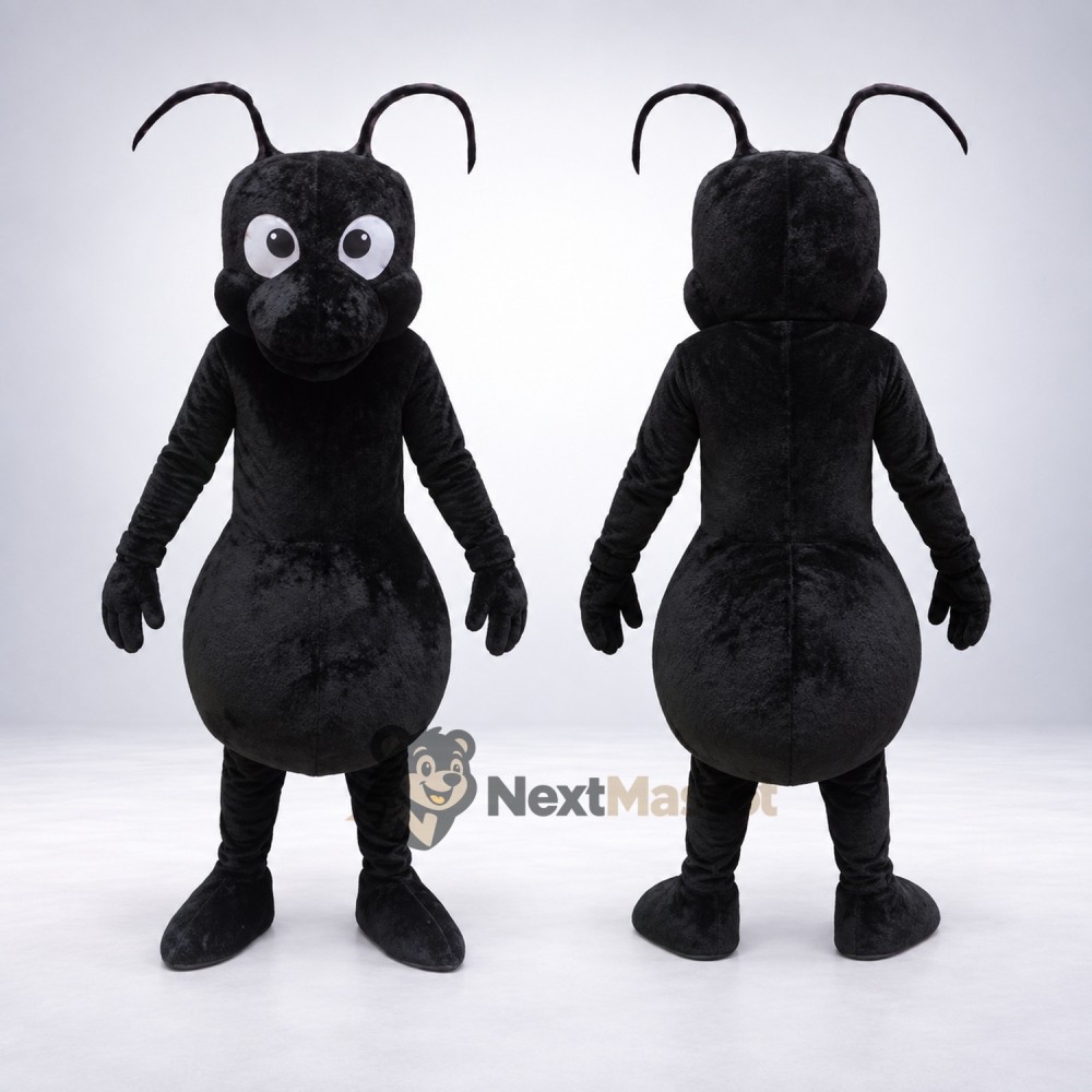Ant Mascot Costume - Black Ant Mascot Costume - Black
