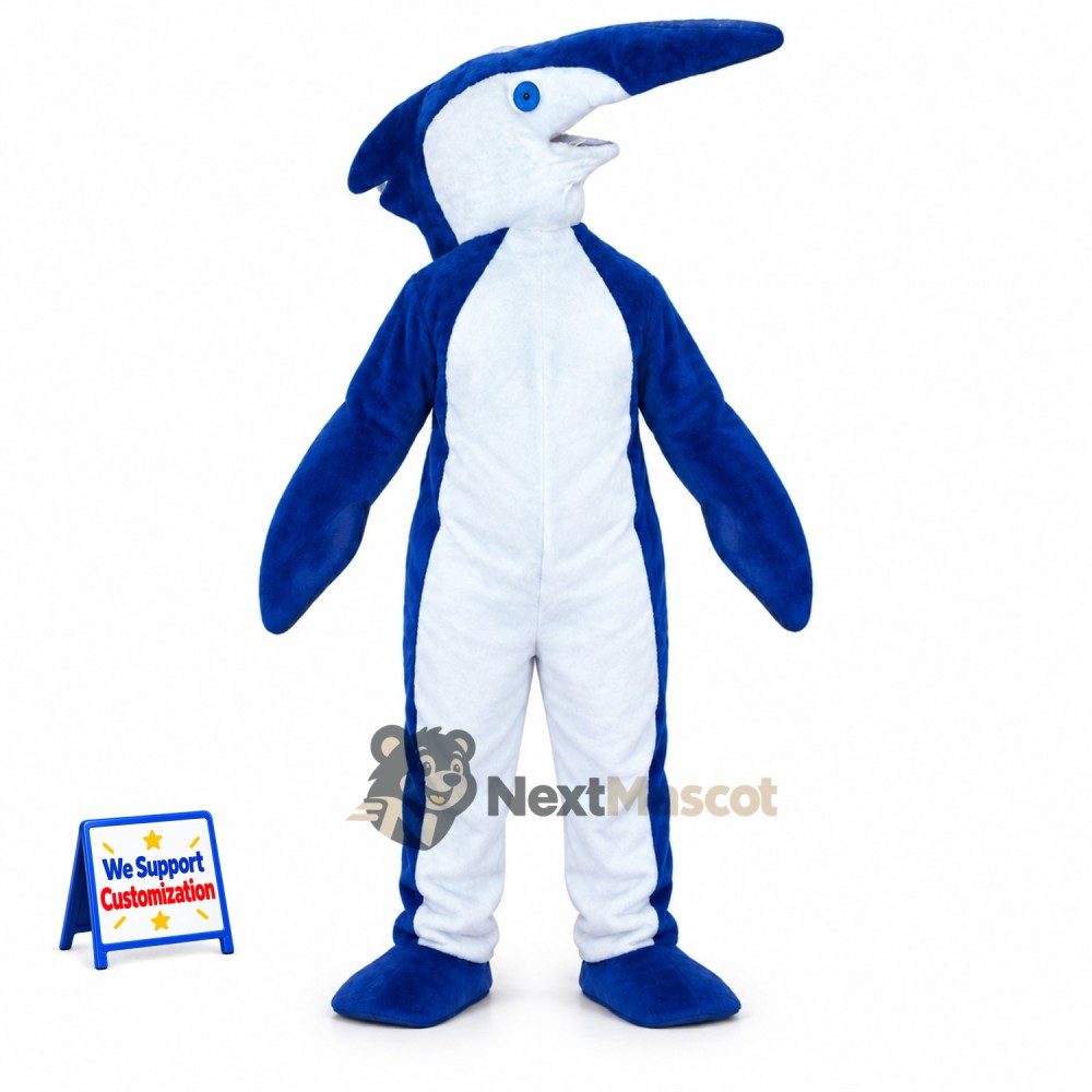 Marlin Mascot Costume - Blue Marlin Mascot Costume - Blue