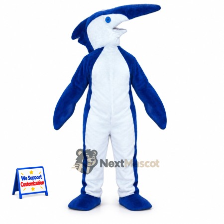Marlin Mascot Costume - Blue Marlin Mascot Costume - Blue