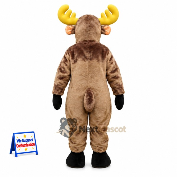 Moose Mascot Costume - Brown for Charity Walks Moose Mascot Costume - Brown for Charity Walks