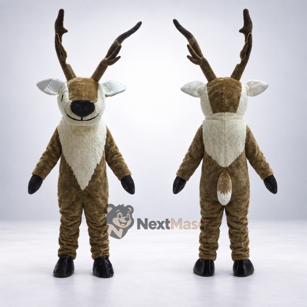 Antelope Mascot Costume - Brown for Parades Antelope Mascot Costume - Brown for Parades