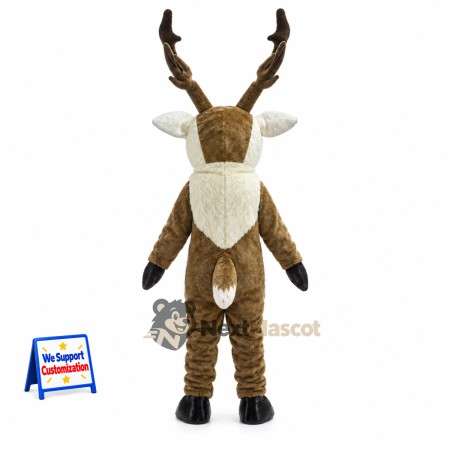 Antelope Mascot Costume - Brown for Parades Antelope Mascot Costume - Brown for Parades