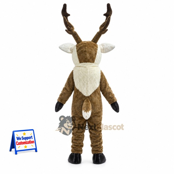 Antelope Mascot Costume - Brown for Parades Antelope Mascot Costume - Brown for Parades