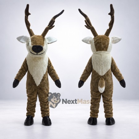 Antelope Mascot Costume - Brown for Parades Antelope Mascot Costume - Brown for Parades