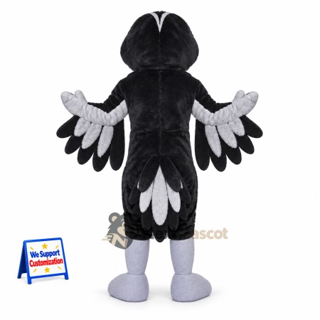 Bird Mascot Costume - Black for Photo Events