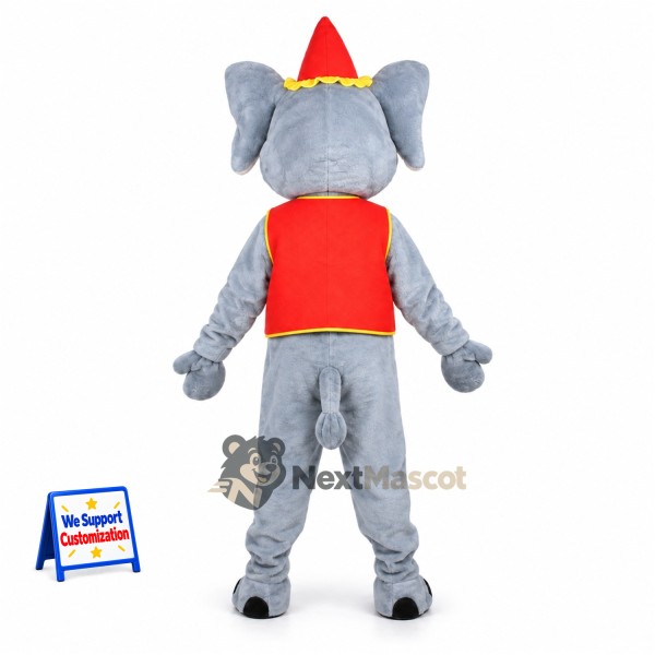 Elephant Mascot Costume - Circus Style for School Events Elephant Mascot Costume - Circus Style for School Events